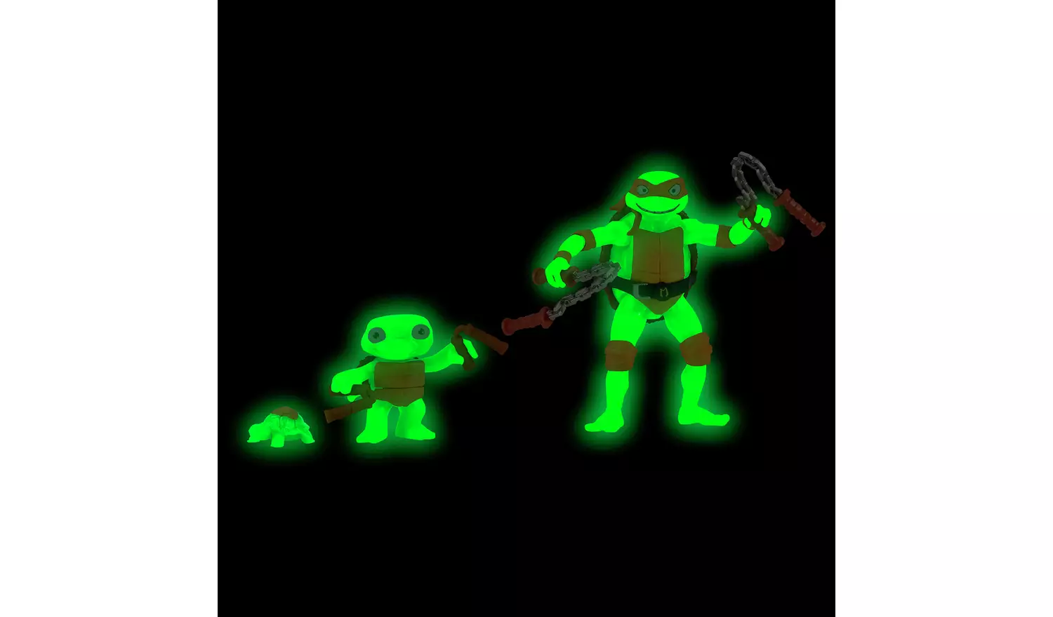 TMNT Michaelangelo Evolution Action Figures- Pack of 3