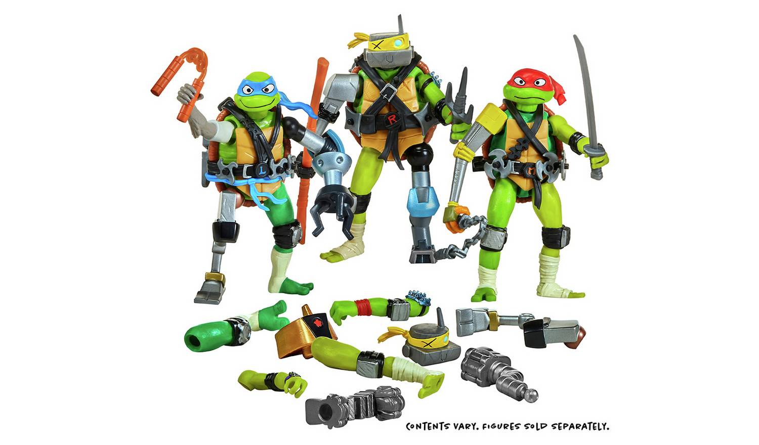 Teenage Mutant Ninja Turtle Mix N Match Leo Metalhead Figure