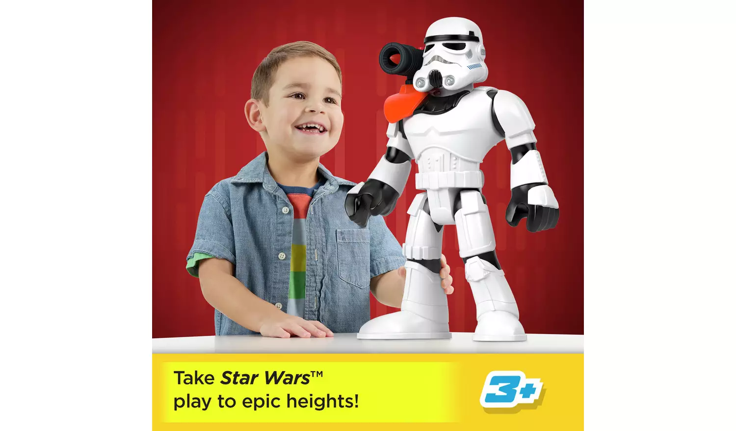 Imaginext Star Wars Stormtrooper XXL Figure Poseable Toy