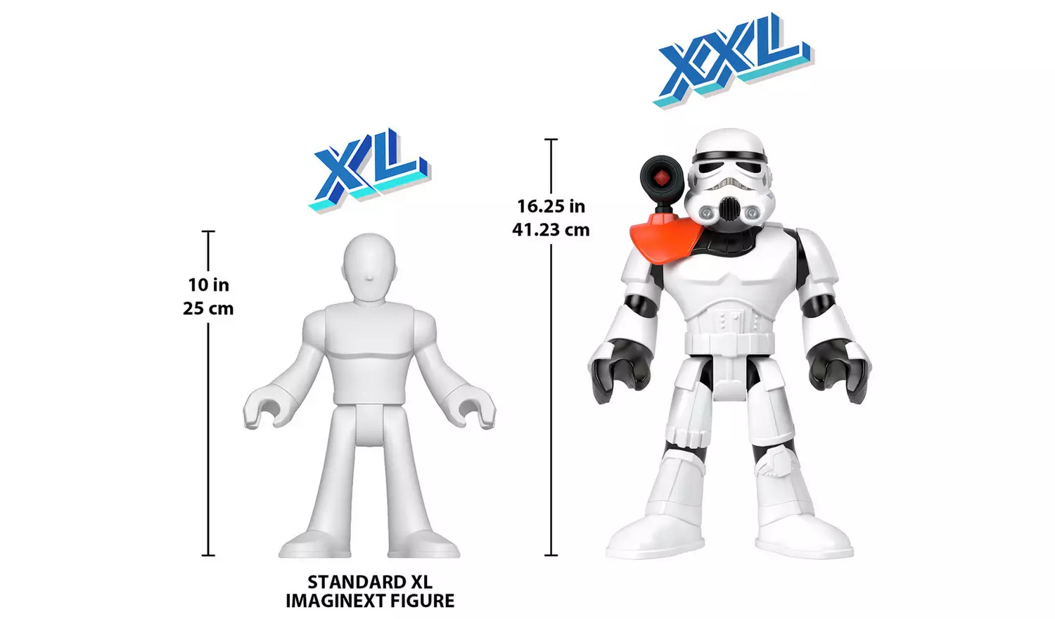 Imaginext Star Wars Stormtrooper XXL Figure Poseable Toy