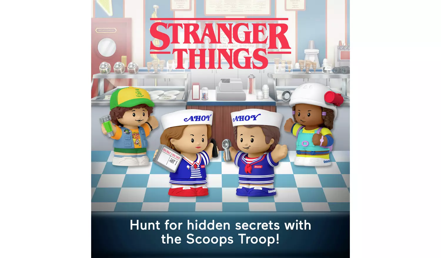Collector Stranger Things Scoops Troop Special Edition Set