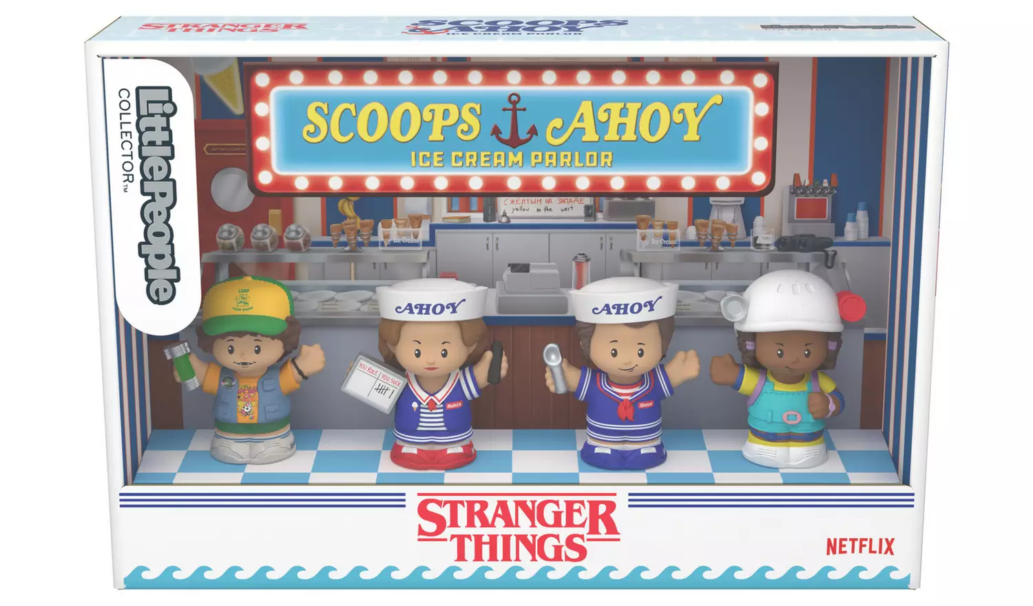 Collector Stranger Things Scoops Troop Special Edition Set