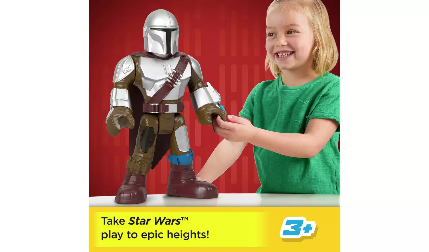 Imaginext Star Wars The Mandalorian XXL Figure Poseable Toy