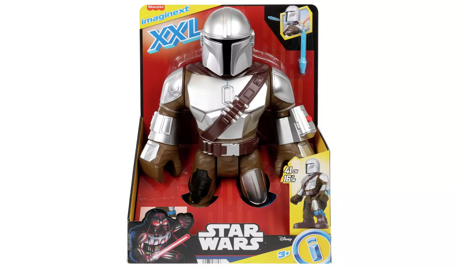 Imaginext Star Wars The Mandalorian XXL Figure Poseable Toy