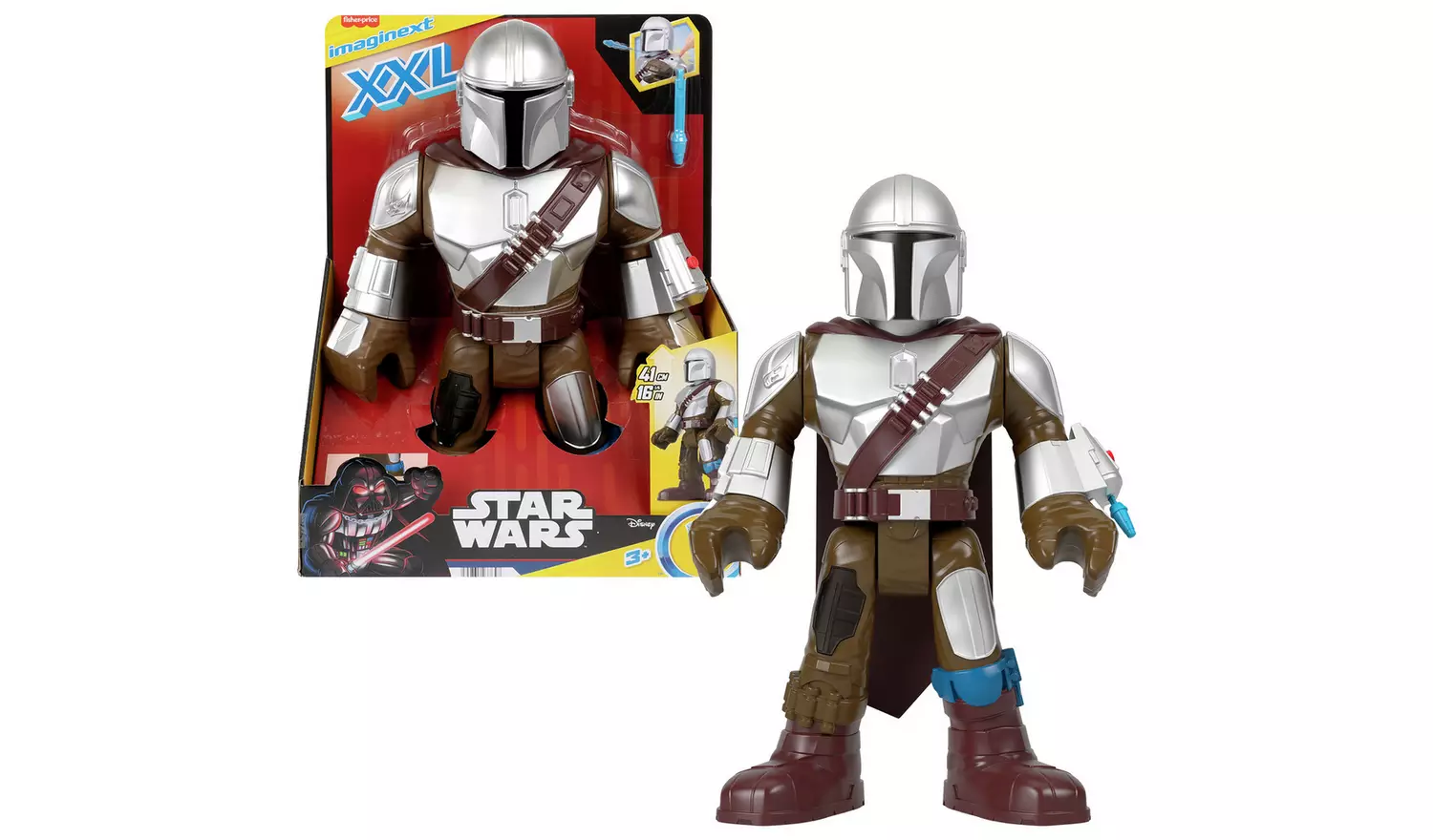 Imaginext Star Wars The Mandalorian XXL Figure Poseable Toy