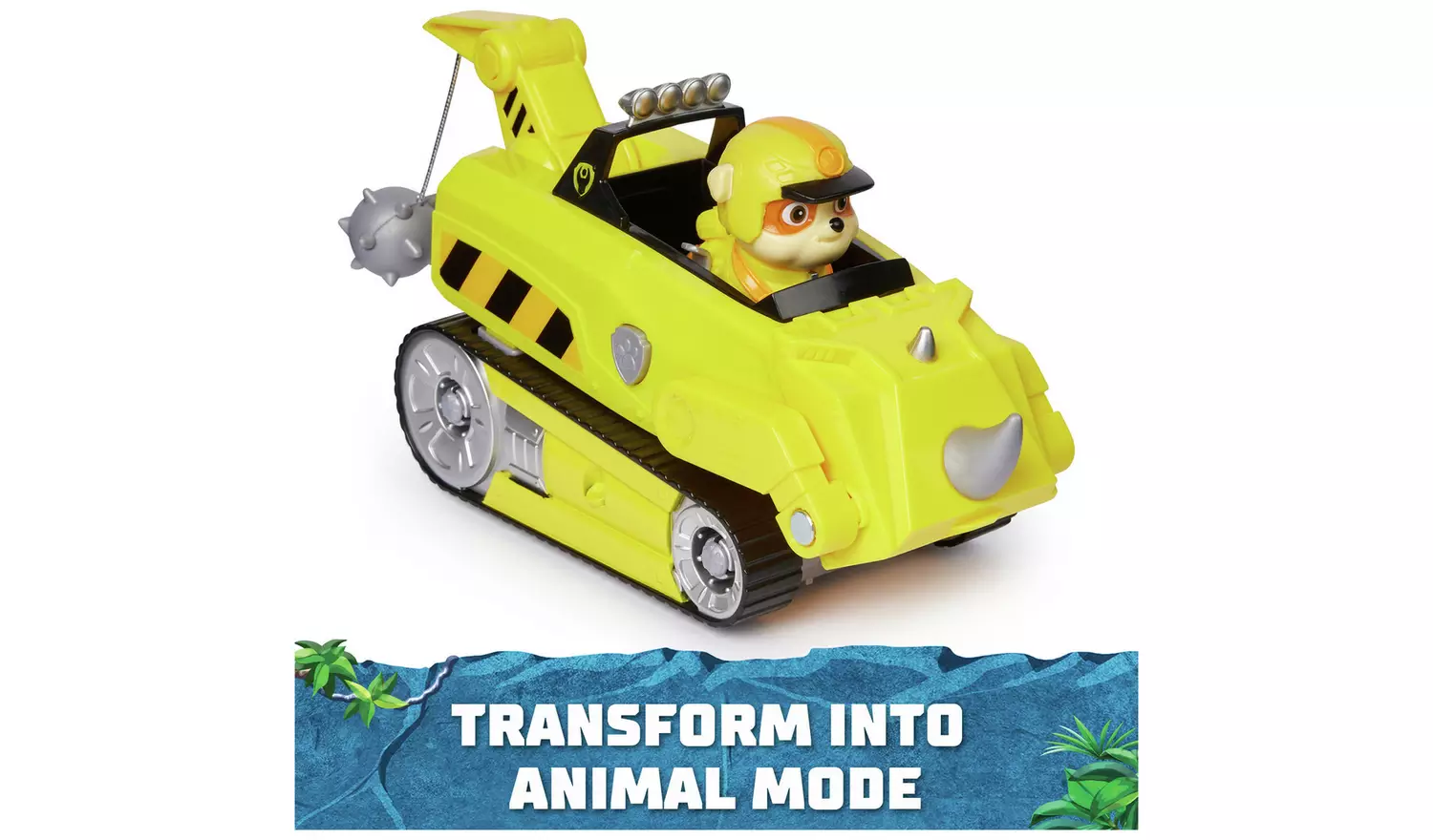 PAW Patrol Jungle Theme Vehicle - Rubble