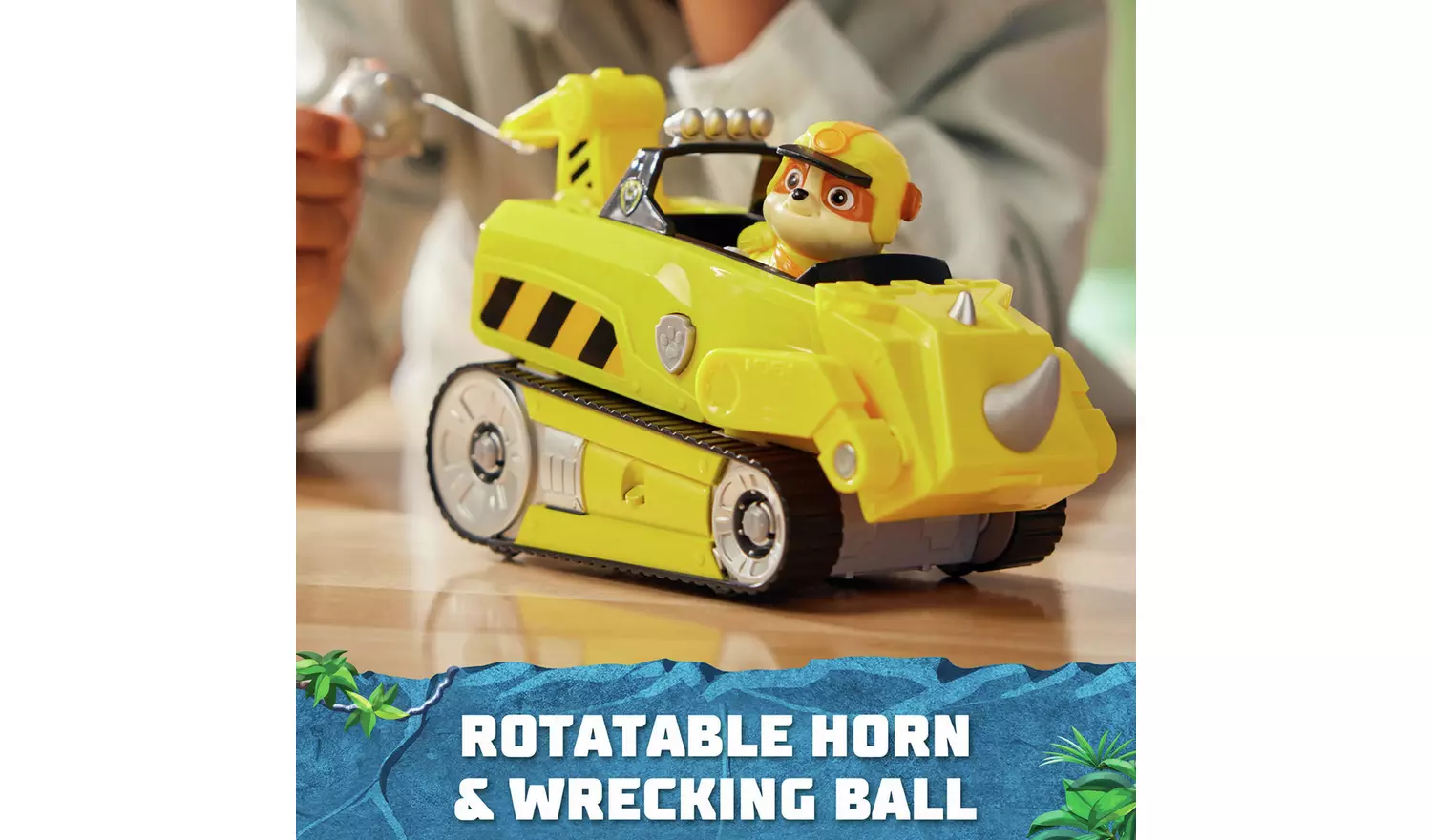 PAW Patrol Jungle Theme Vehicle - Rubble