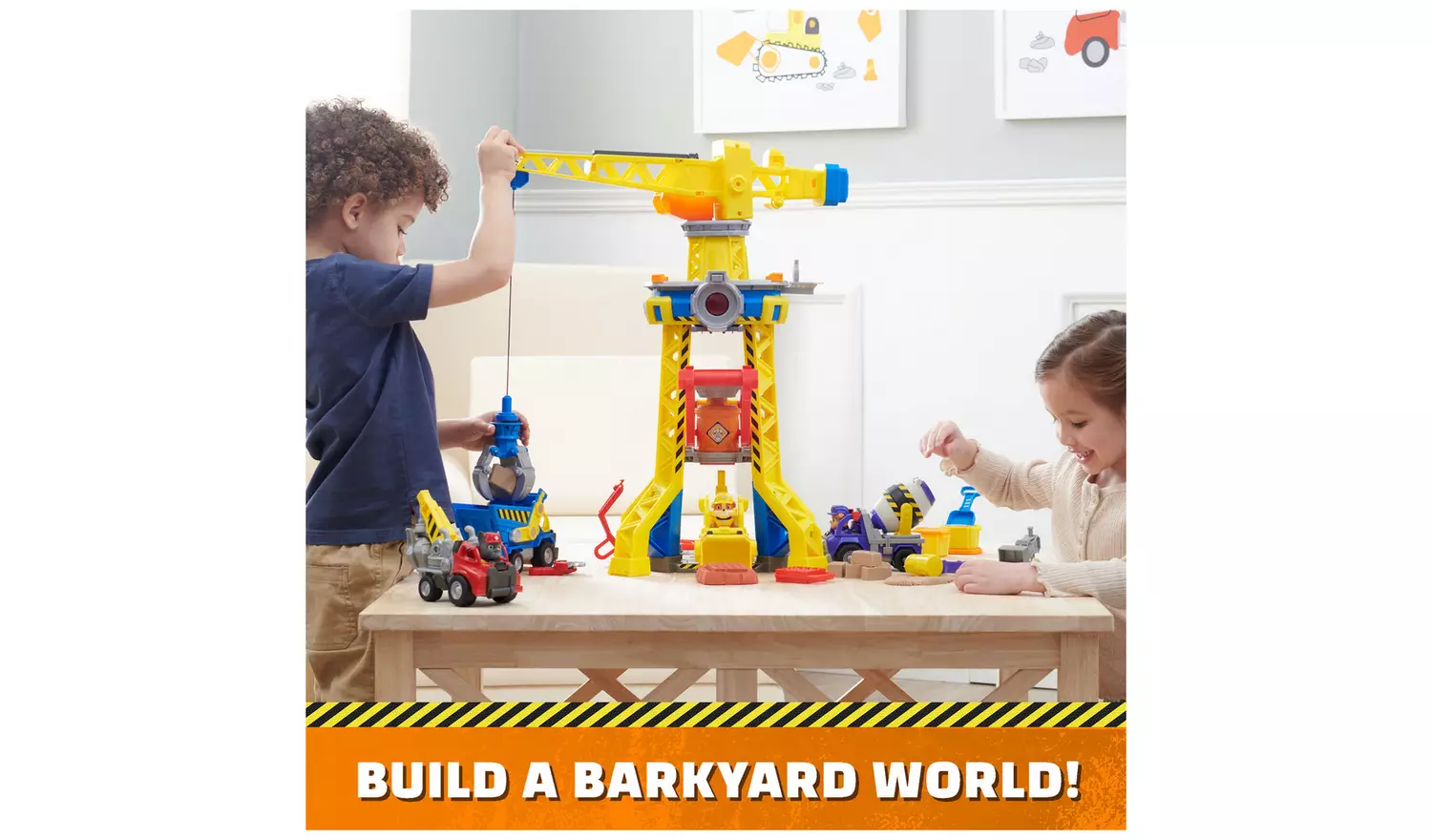 Rubble & Crew Barkyard Crane Tower