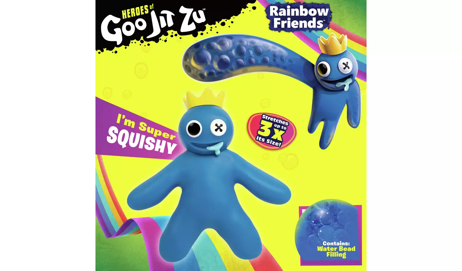 Heroes of Goo Jit Zu Rainbow Friends-Blue