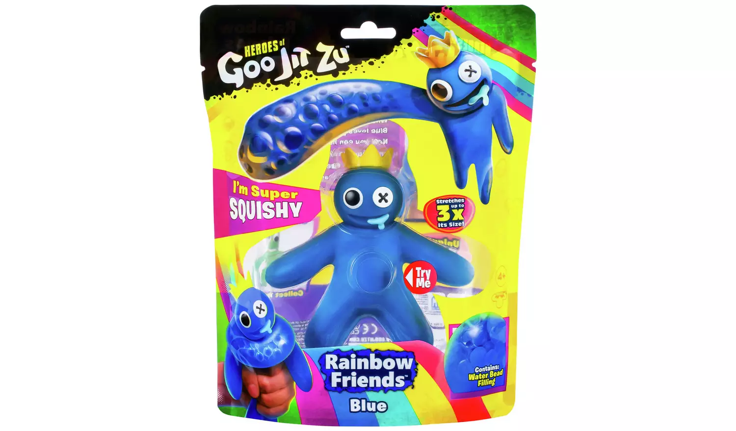 Heroes of Goo Jit Zu Rainbow Friends-Blue