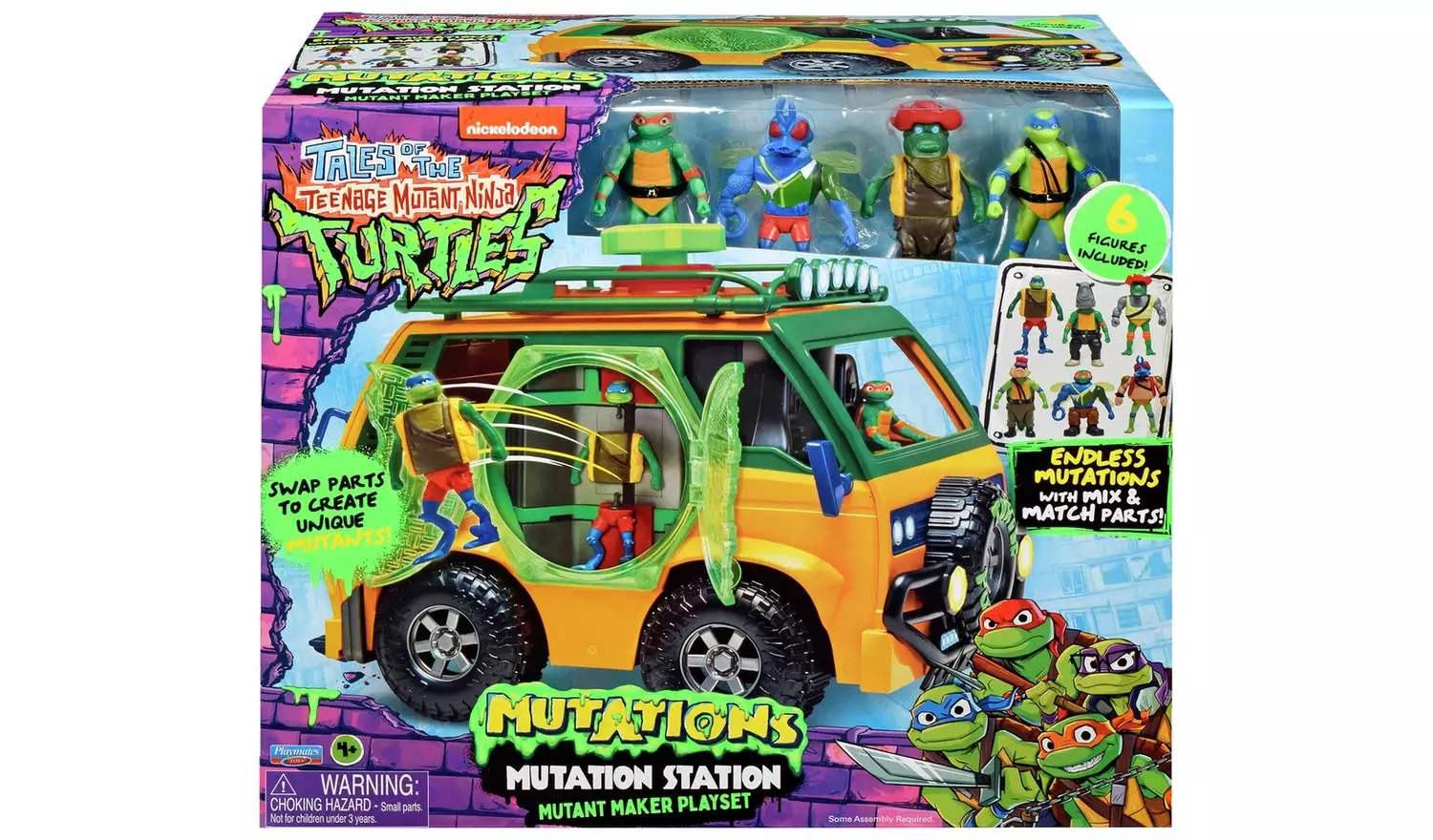 Teenage Mutant Ninja Turtles Mutation Station Van