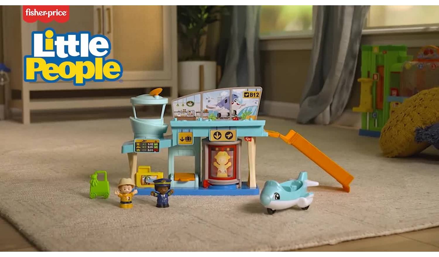 Little People Everyday Adventures Airport Playset