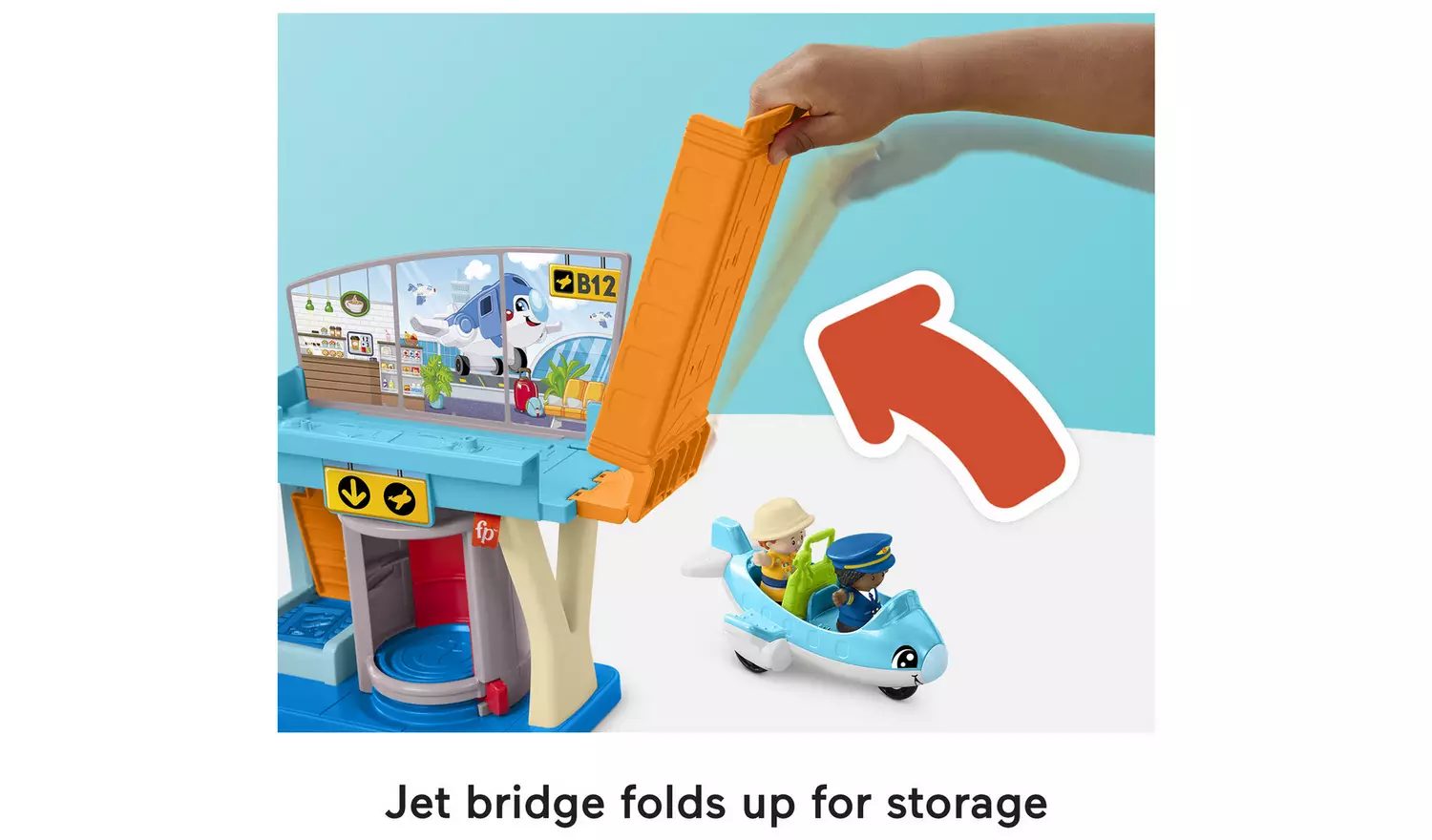 Little People Everyday Adventures Airport Playset