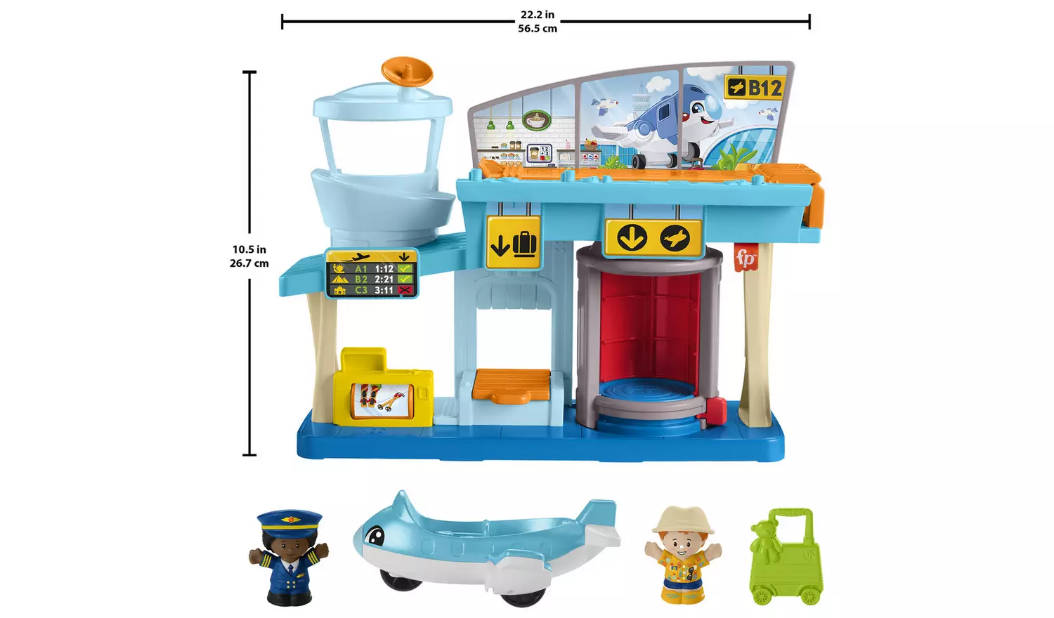 Little People Everyday Adventures Airport Playset