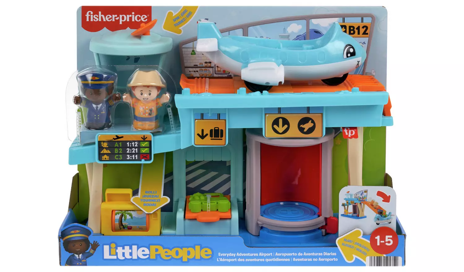 Little People Everyday Adventures Airport Playset