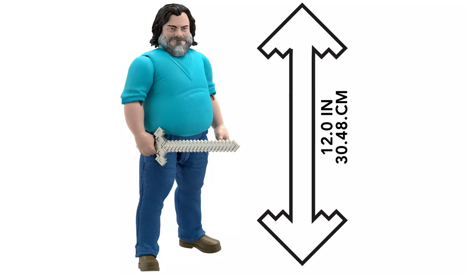 Minecraft Movie Large-Scale Action Figure Steve