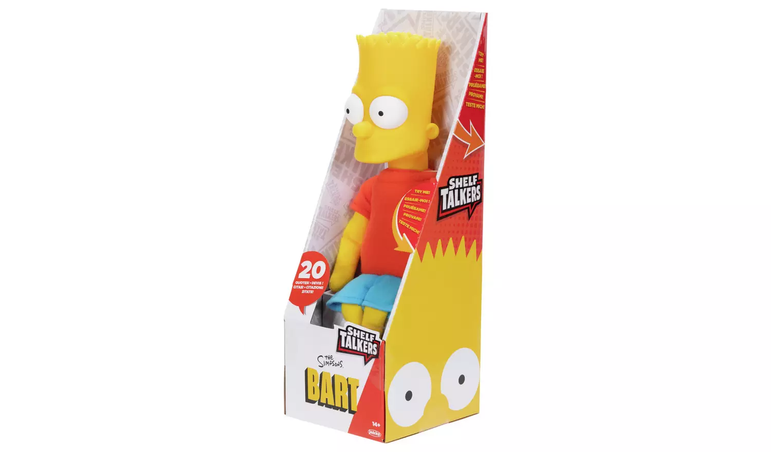 The Simpsons Shelf Talkers Bart
