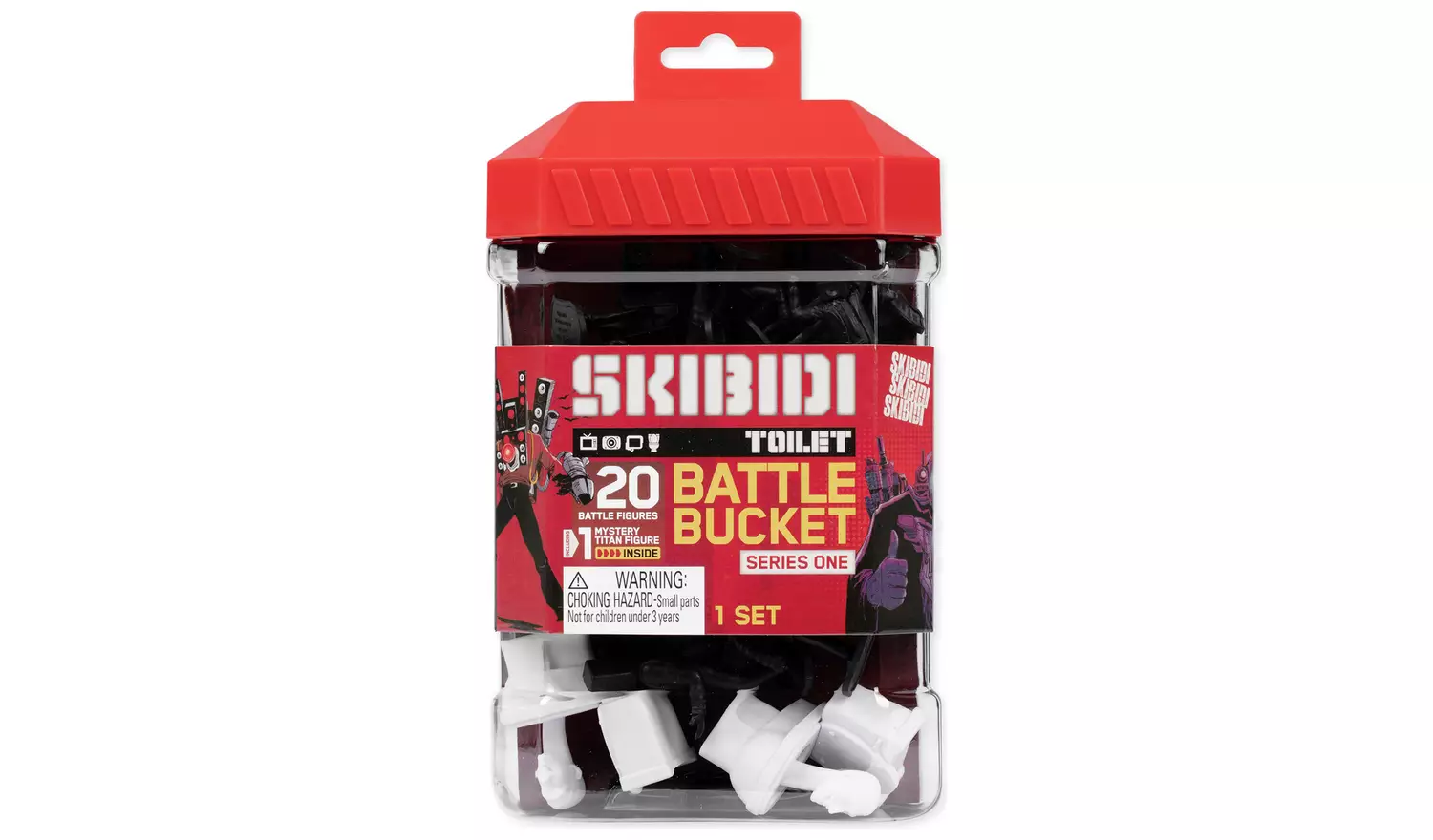 Skibidi Toilet Battle Bucket Set
