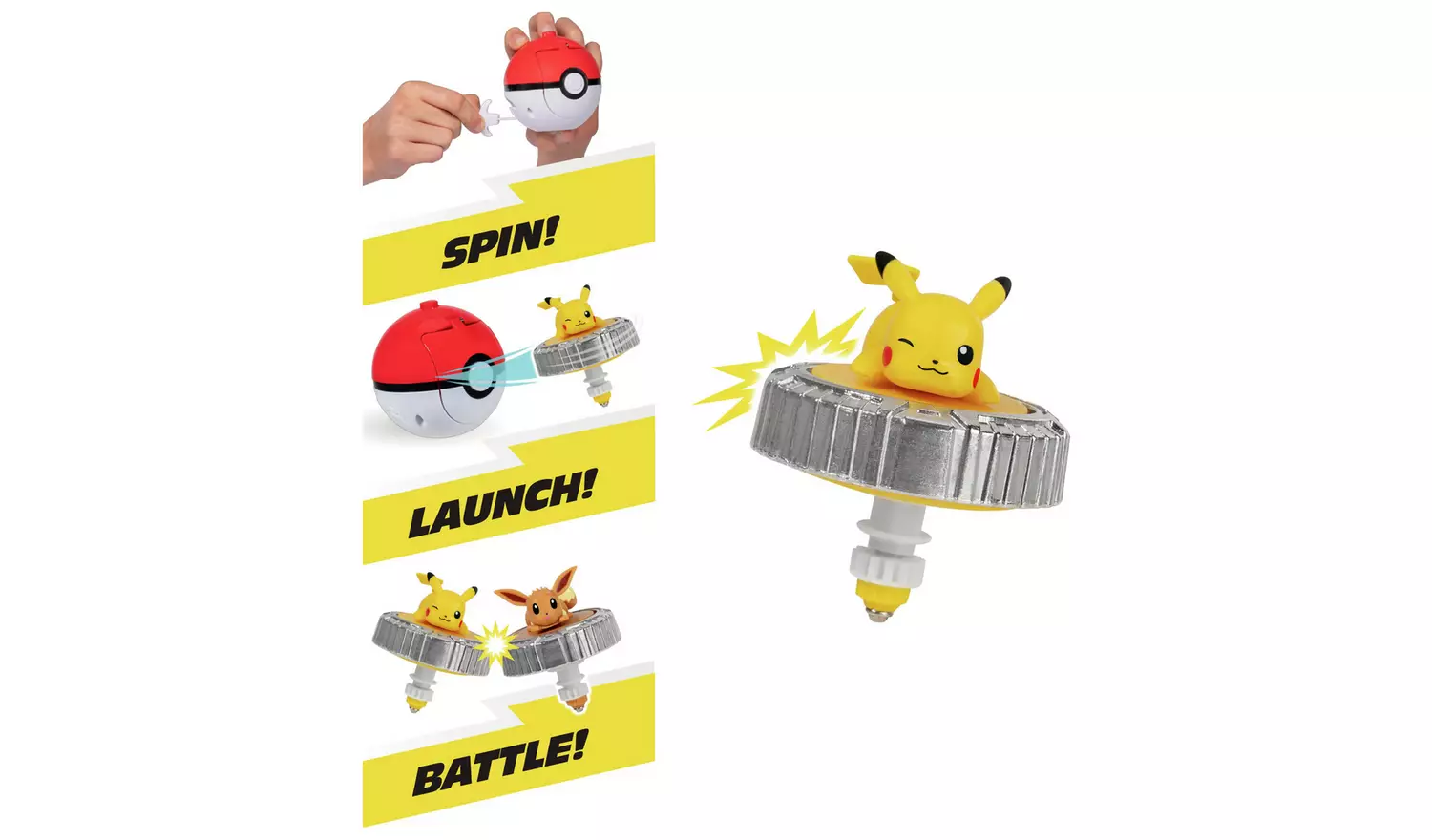 Pokémon Battle Spinner Single Pack Assort