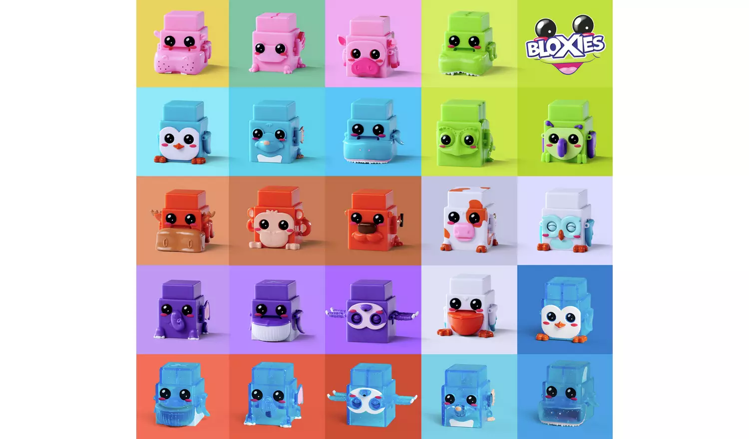 Bloxies Wave 1 Collectible 4 Pack
