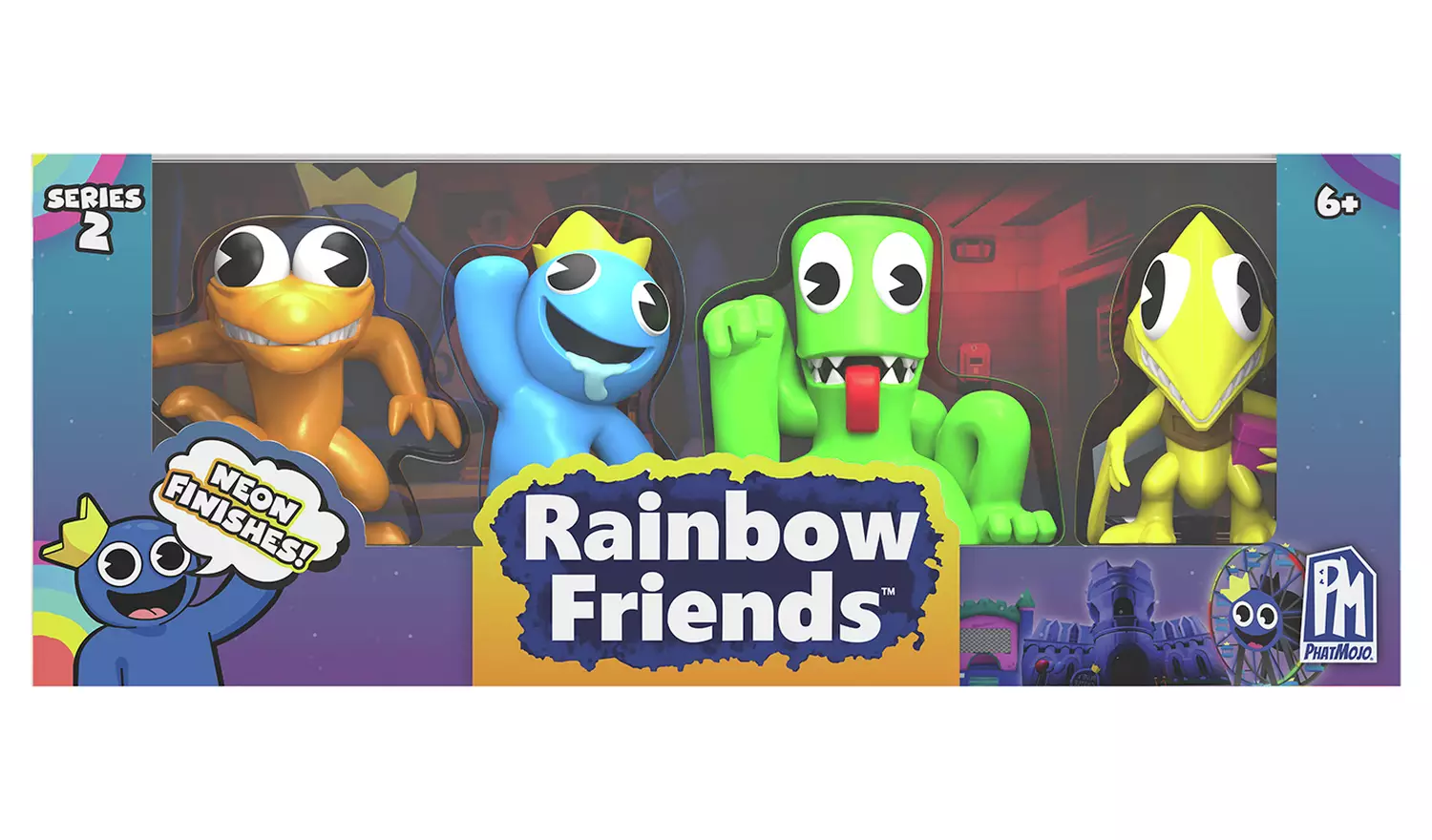 Rainbow Friends S2 Collectable Figure Pack of 4