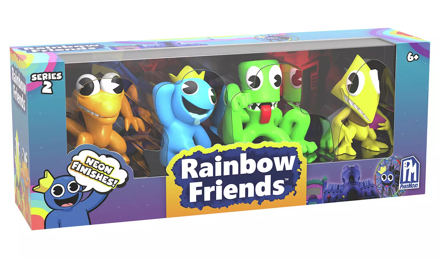 Rainbow Friends S2 Collectable Figure Pack of 4