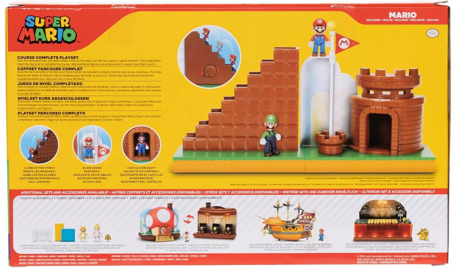 Super Mario 2.5 inches Course Complete Playset