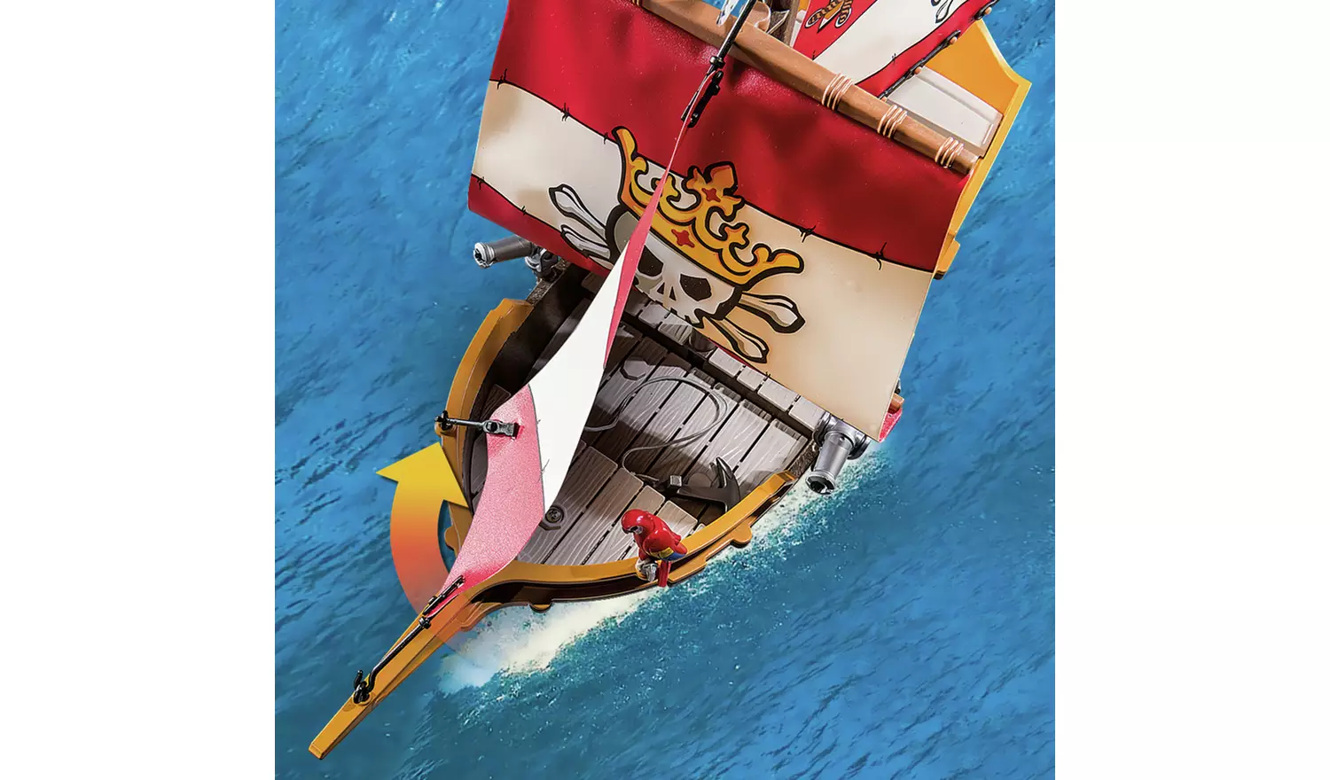 Playmobil Pirates Deeper Pirate Vessel