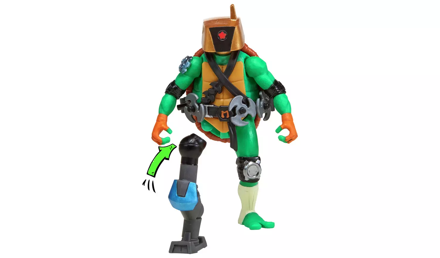 Teenage Mutant Ninja Turtle Mix N Match Michelagelo Figure