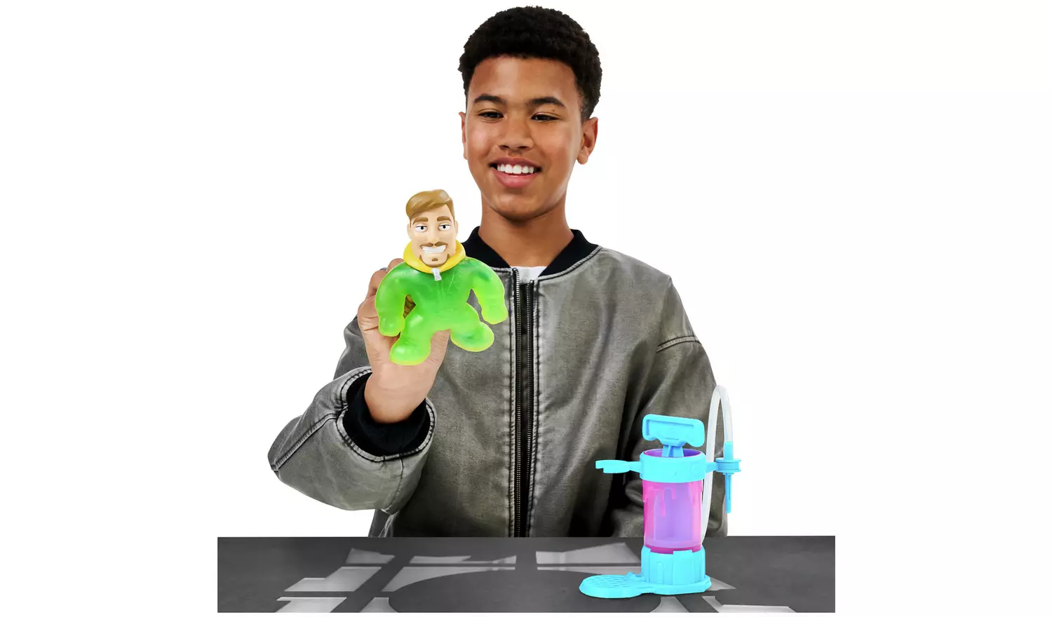 Heroes of Goo Jit Zu MrBeast Lab Creation Station