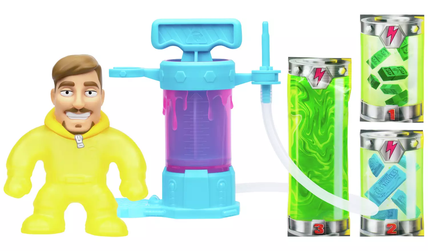 Heroes of Goo Jit Zu MrBeast Lab Creation Station