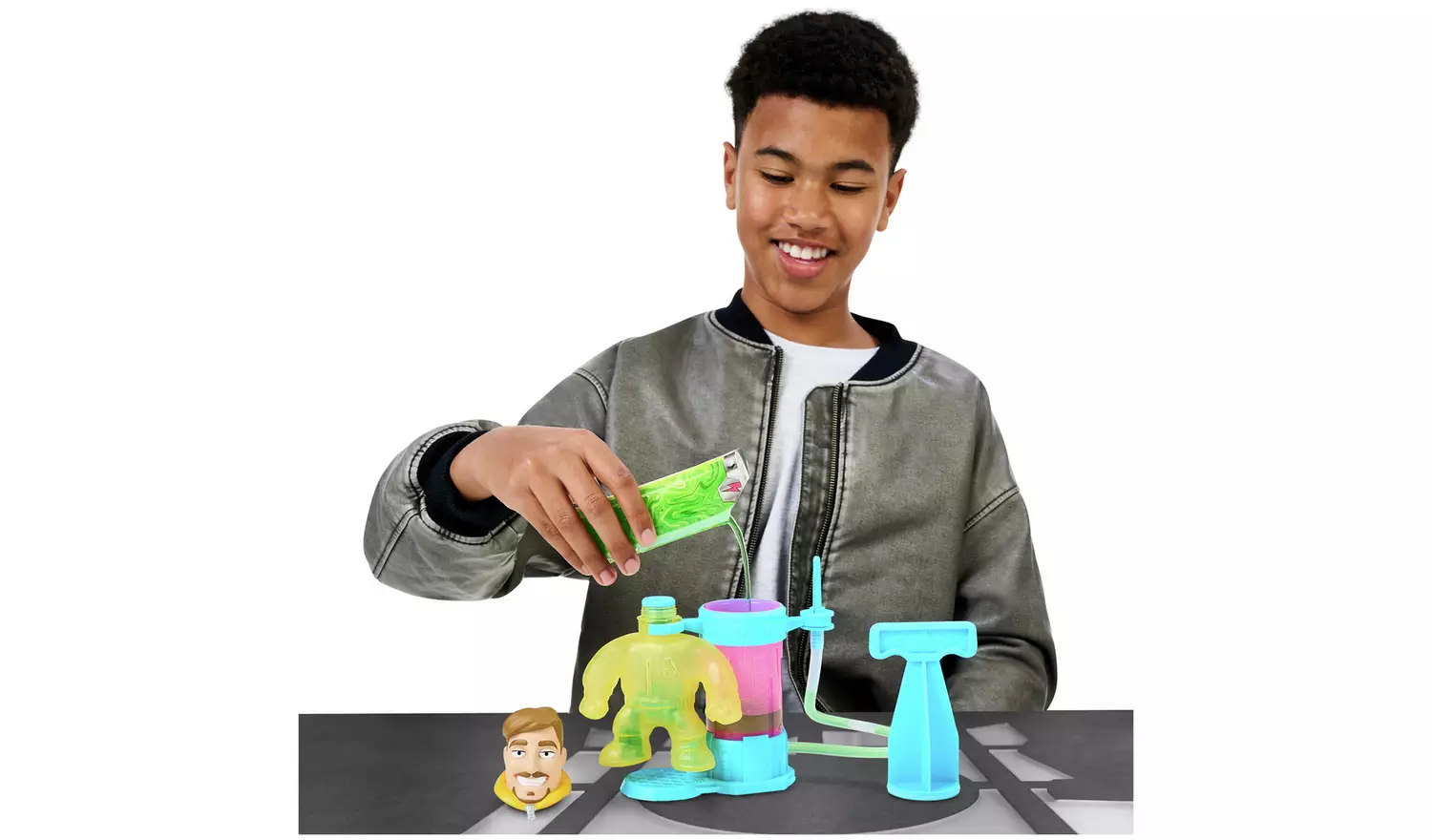 Heroes of Goo Jit Zu MrBeast Lab Creation Station