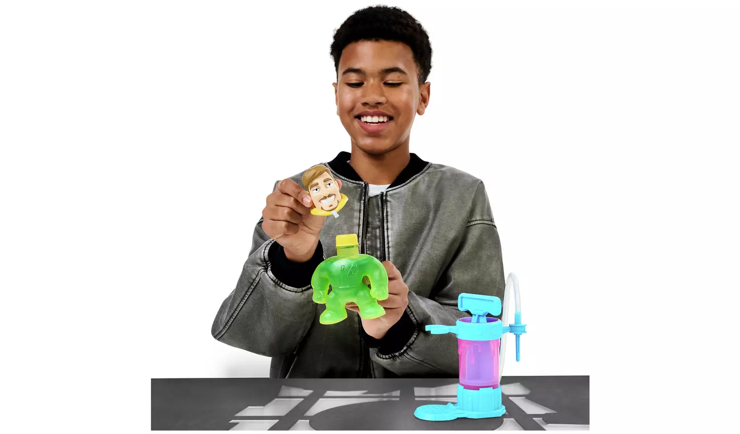 Heroes of Goo Jit Zu MrBeast Lab Creation Station