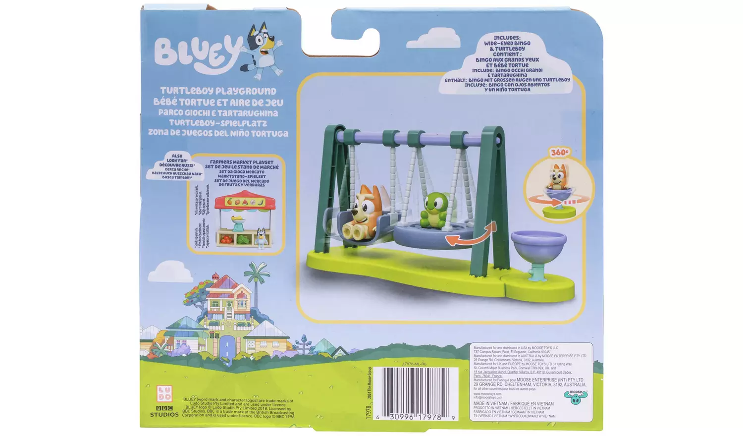 Bluey Turtleboy Playground Playset