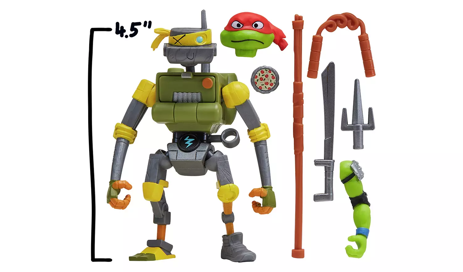 TMNT Mix N Match Metalhead 4.5 inch Mutant Figure