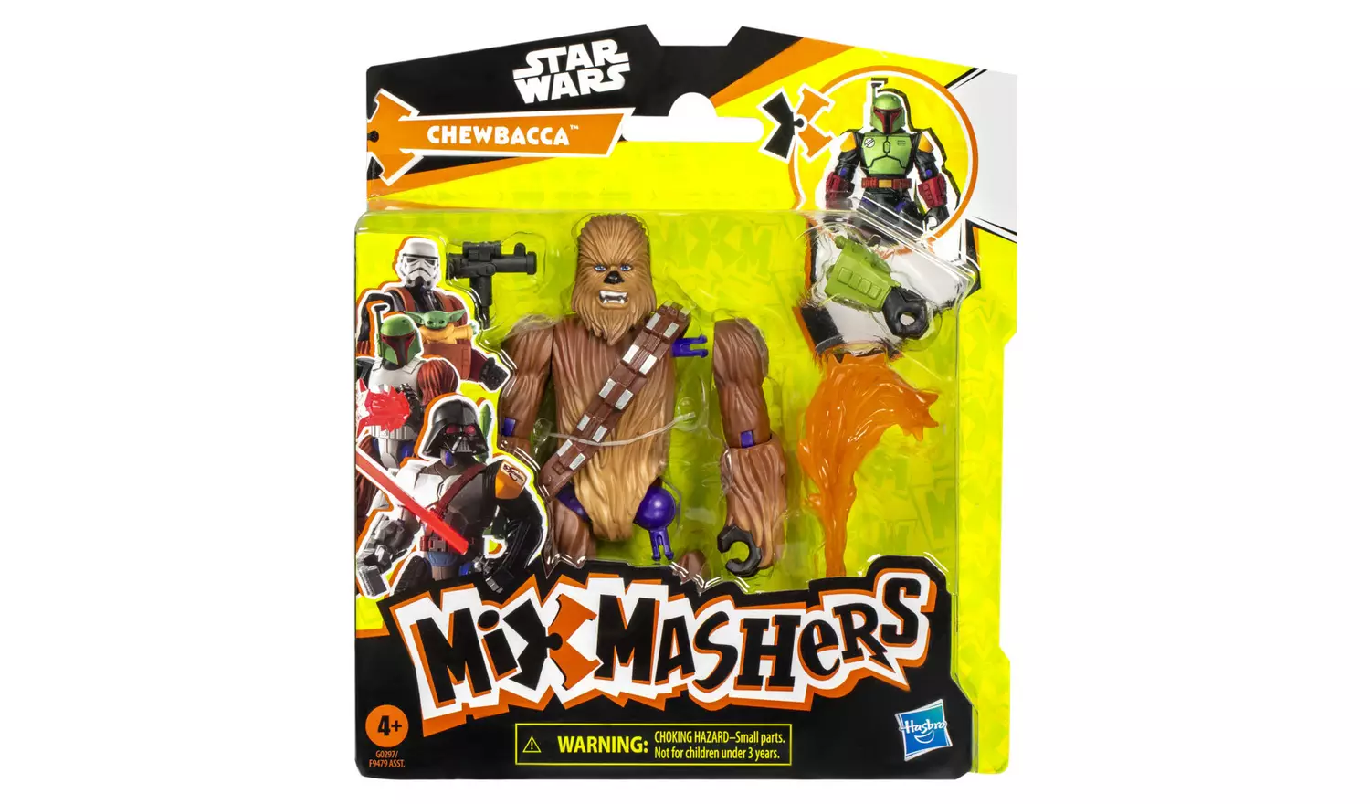 Mixmashers Star Wars Chewbacca Figure