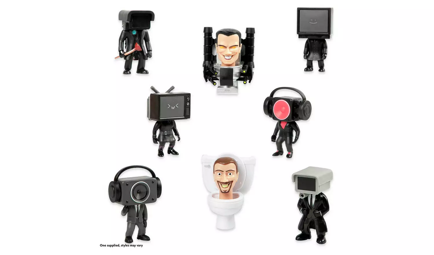 Skibidi Toilet Mystery Collector Figures