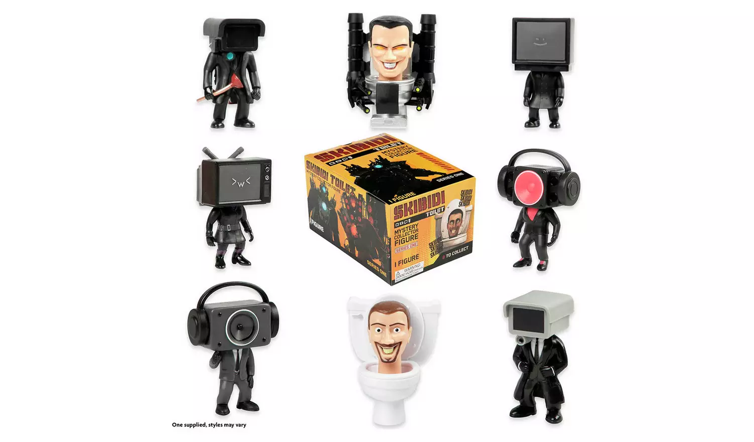 Skibidi Toilet Mystery Collector Figures
