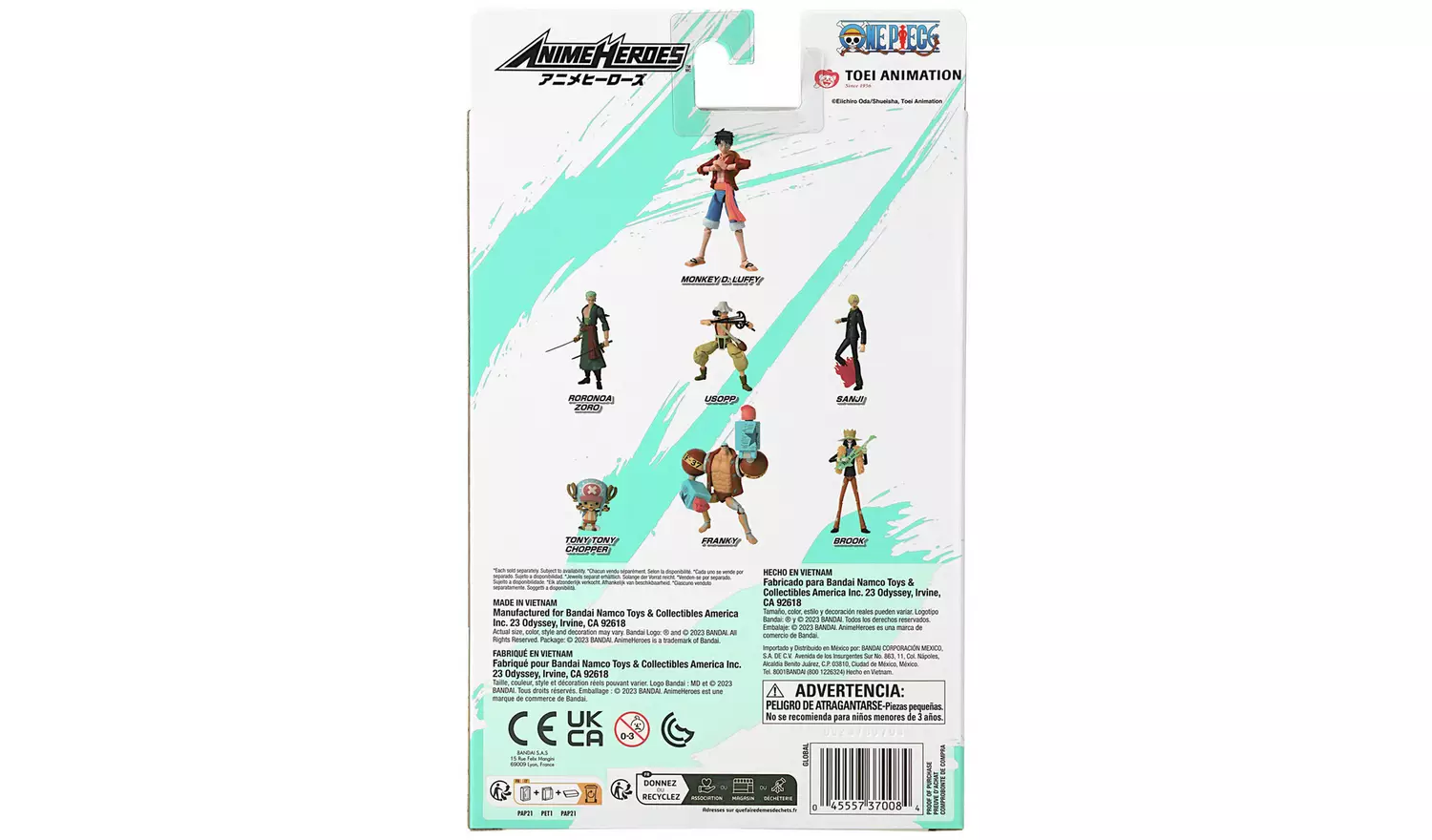 Anime Heroes One Piece Monkey D. Luffy Renewal