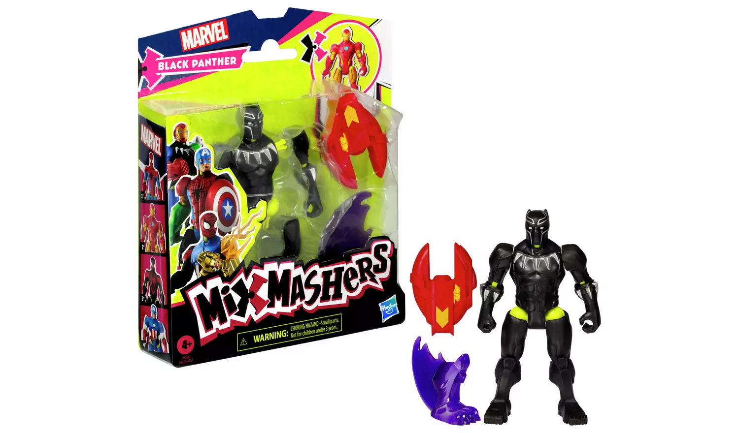 Mixmashers Marvel Black Panther Figure