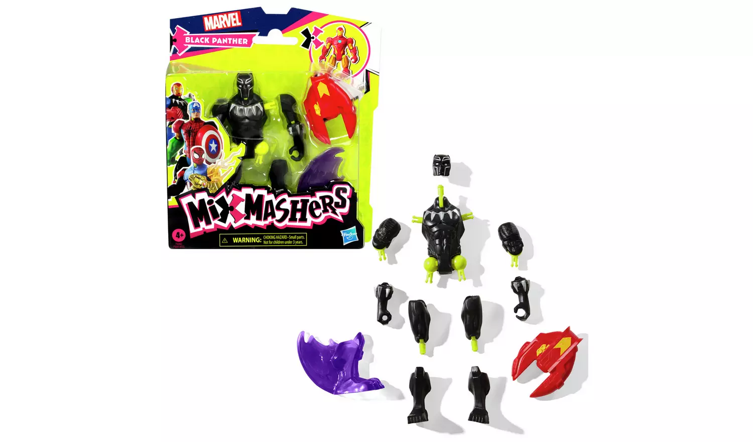 Mixmashers Marvel Black Panther Figure