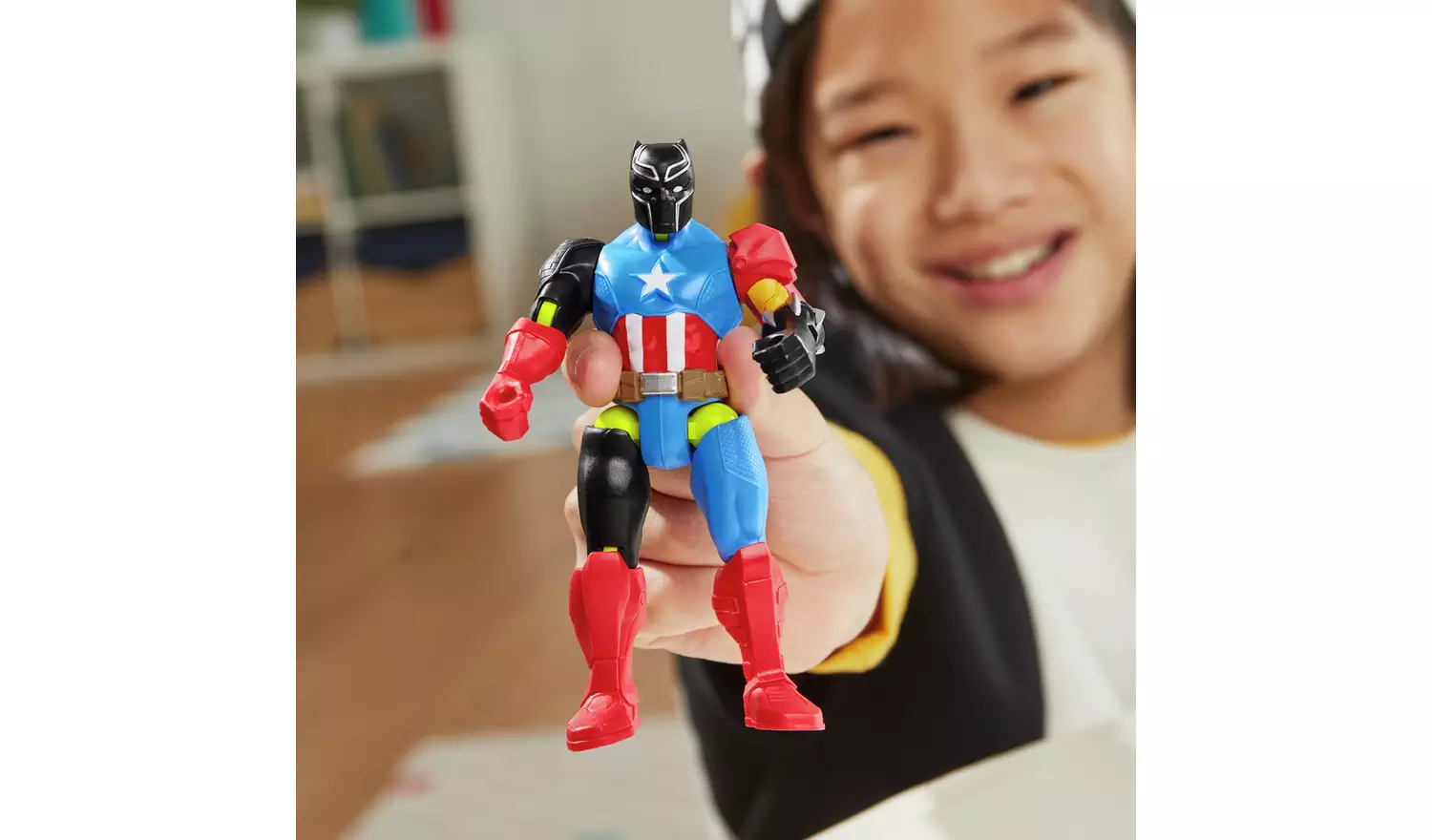 Mixmashers Marvel Black Panther Figure