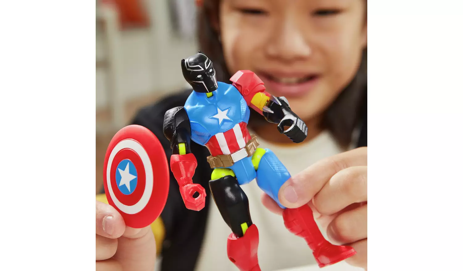 Mixmashers Marvel Black Panther Figure