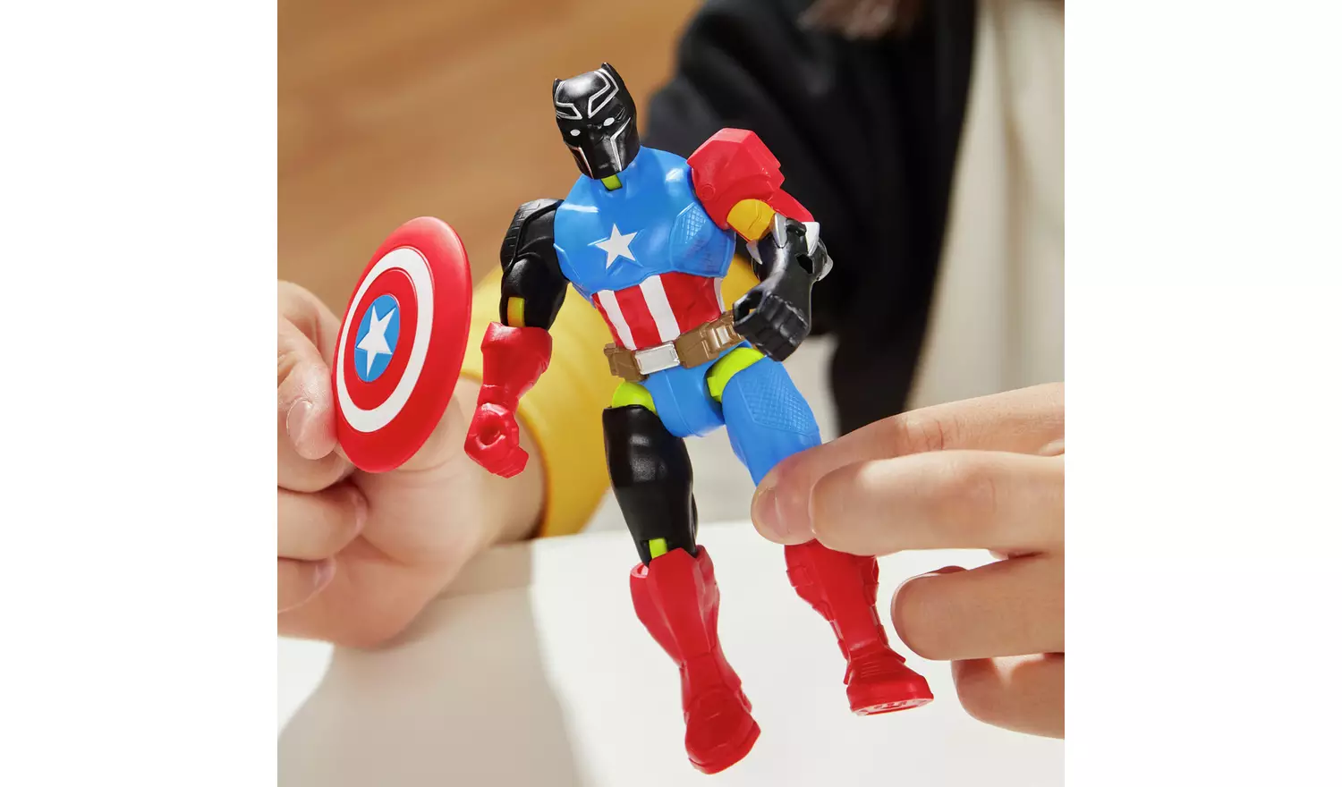 Mixmashers Marvel Black Panther Figure