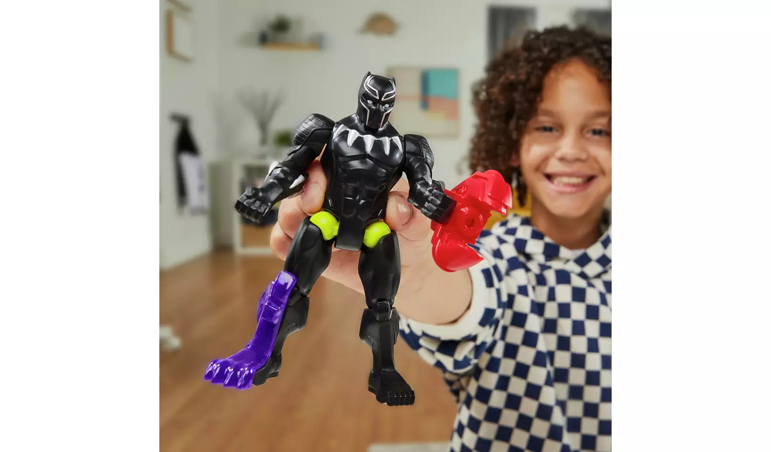 Mixmashers Marvel Black Panther Figure