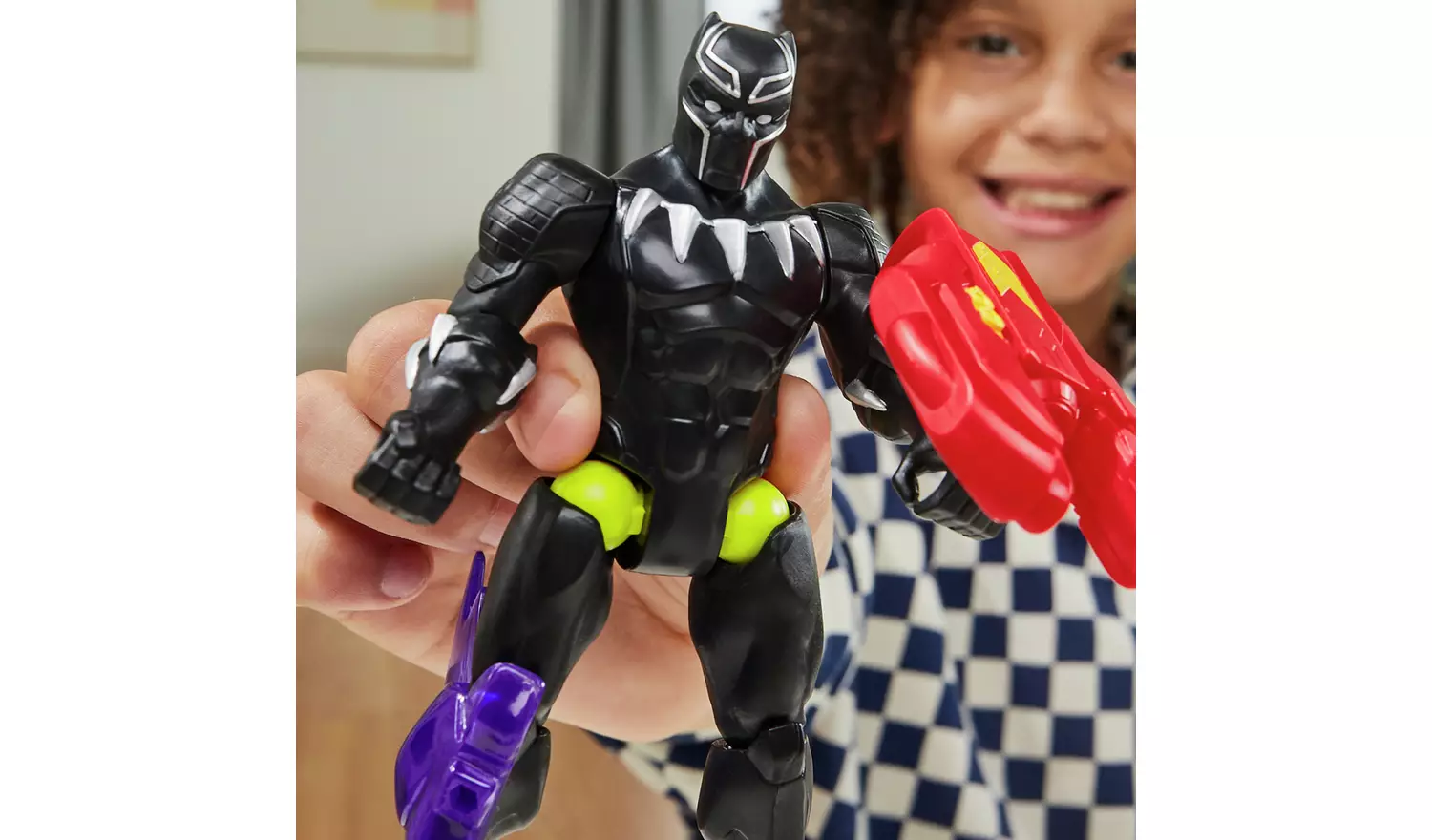 Mixmashers Marvel Black Panther Figure