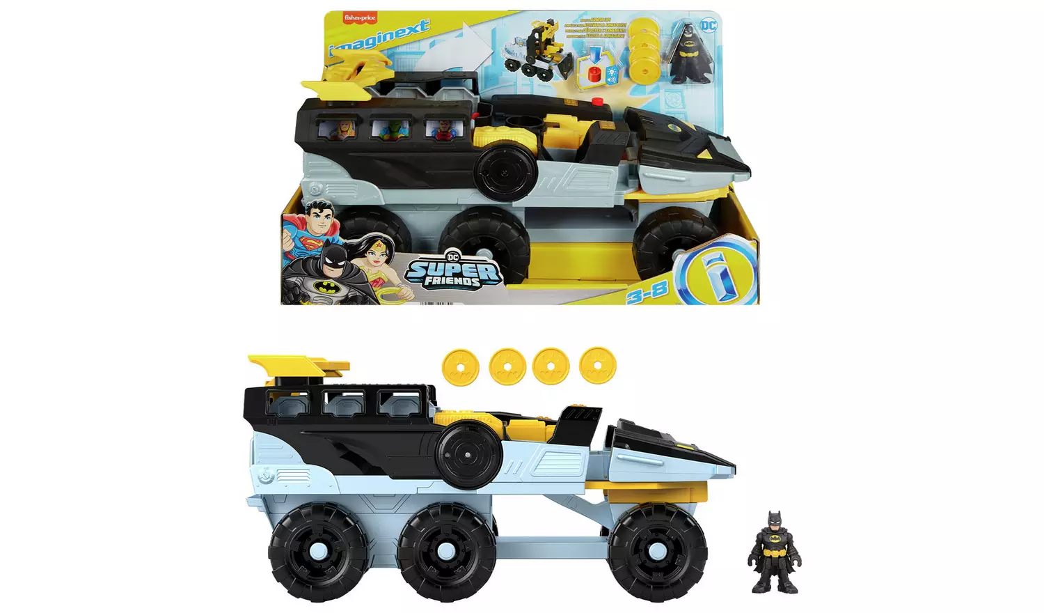 Imaginext DC Super Friends Transforming Bat-Tank
