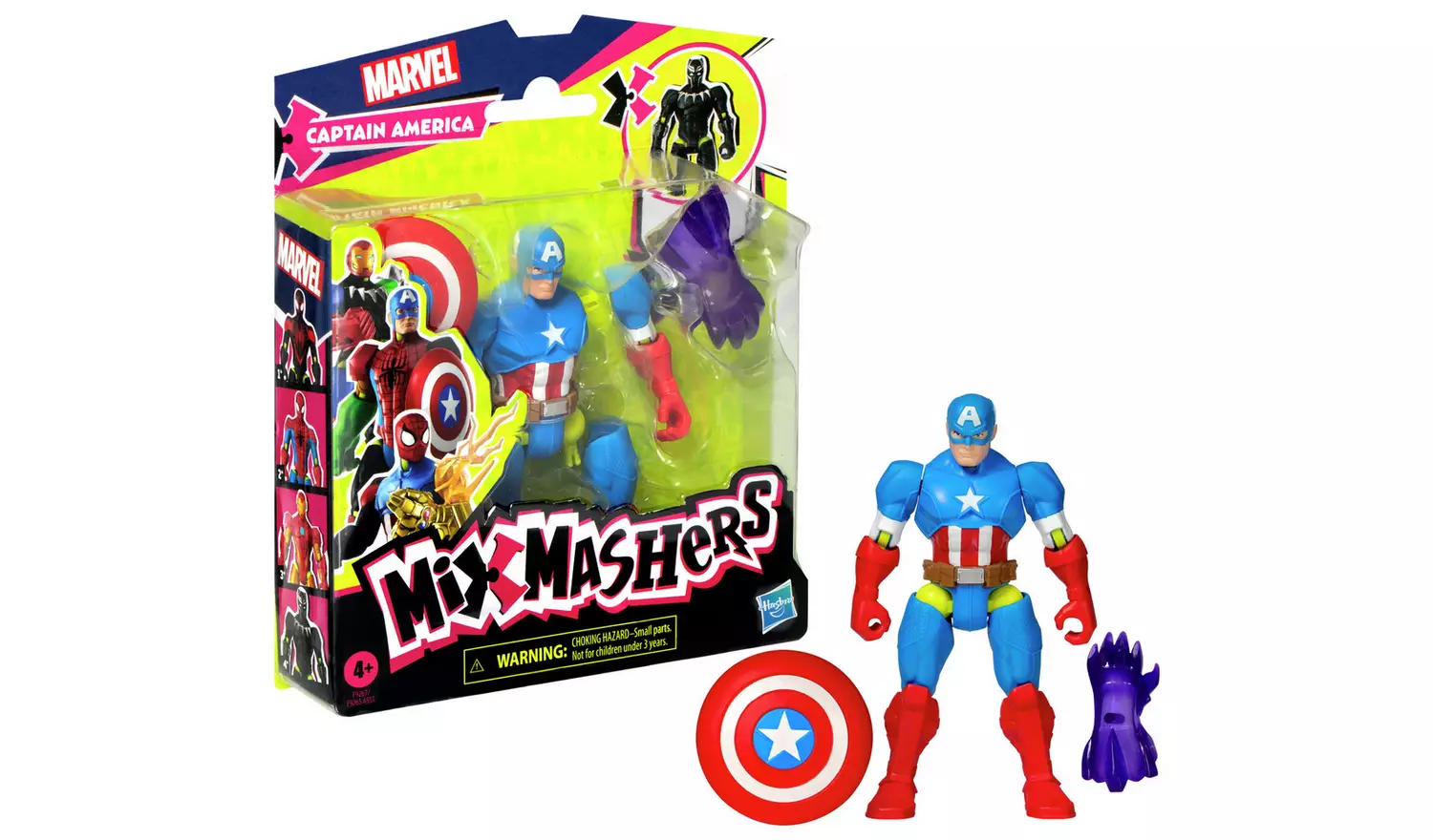 Mixmashers MarvelCaptain America Figure