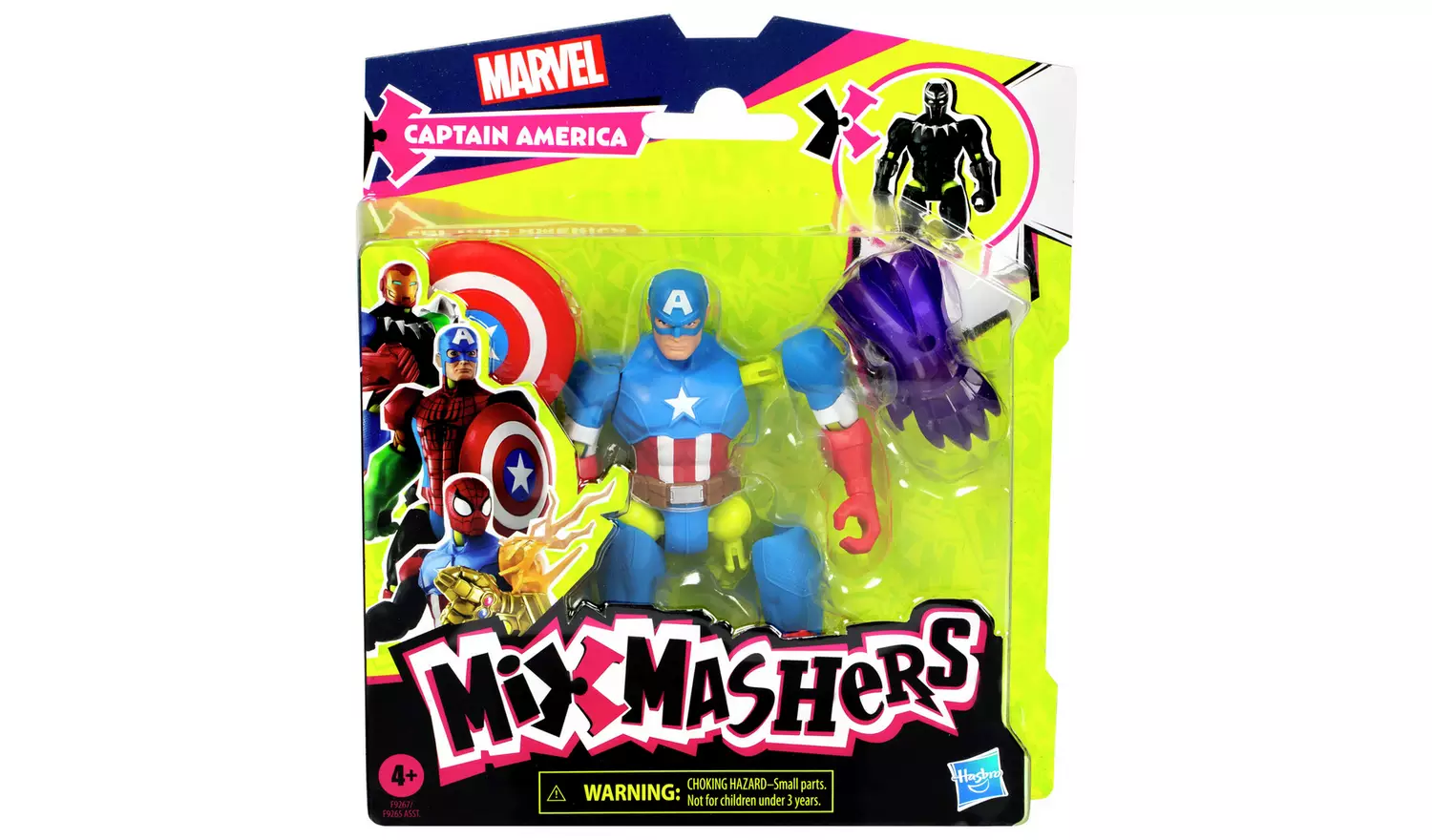 Mixmashers MarvelCaptain America Figure