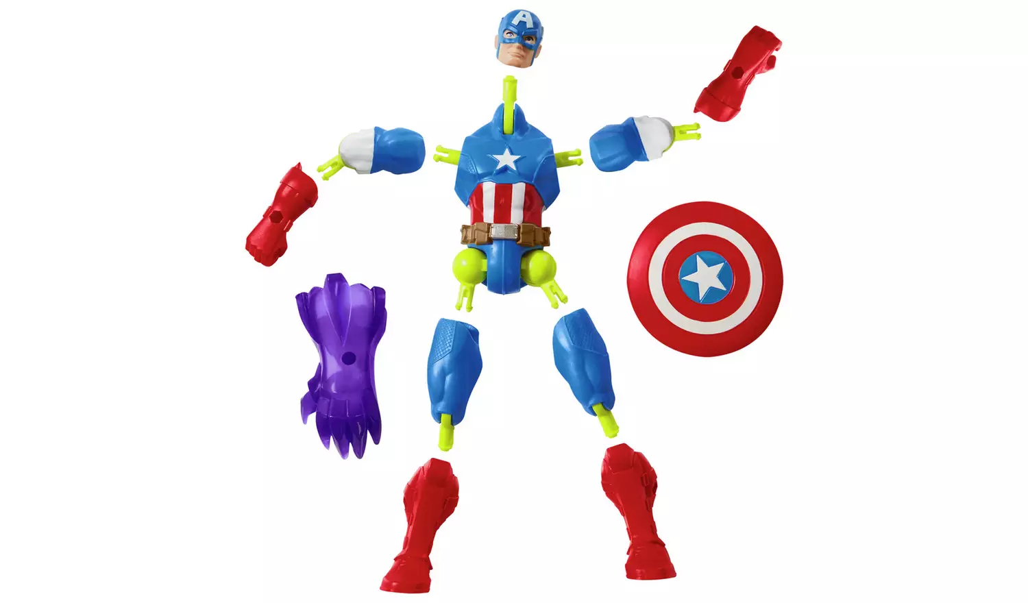 Mixmashers MarvelCaptain America Figure